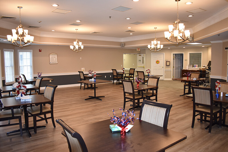 Ohio Living Cape May assisted living dining room