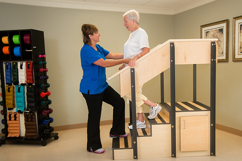 Physical, occupational and speech therapy