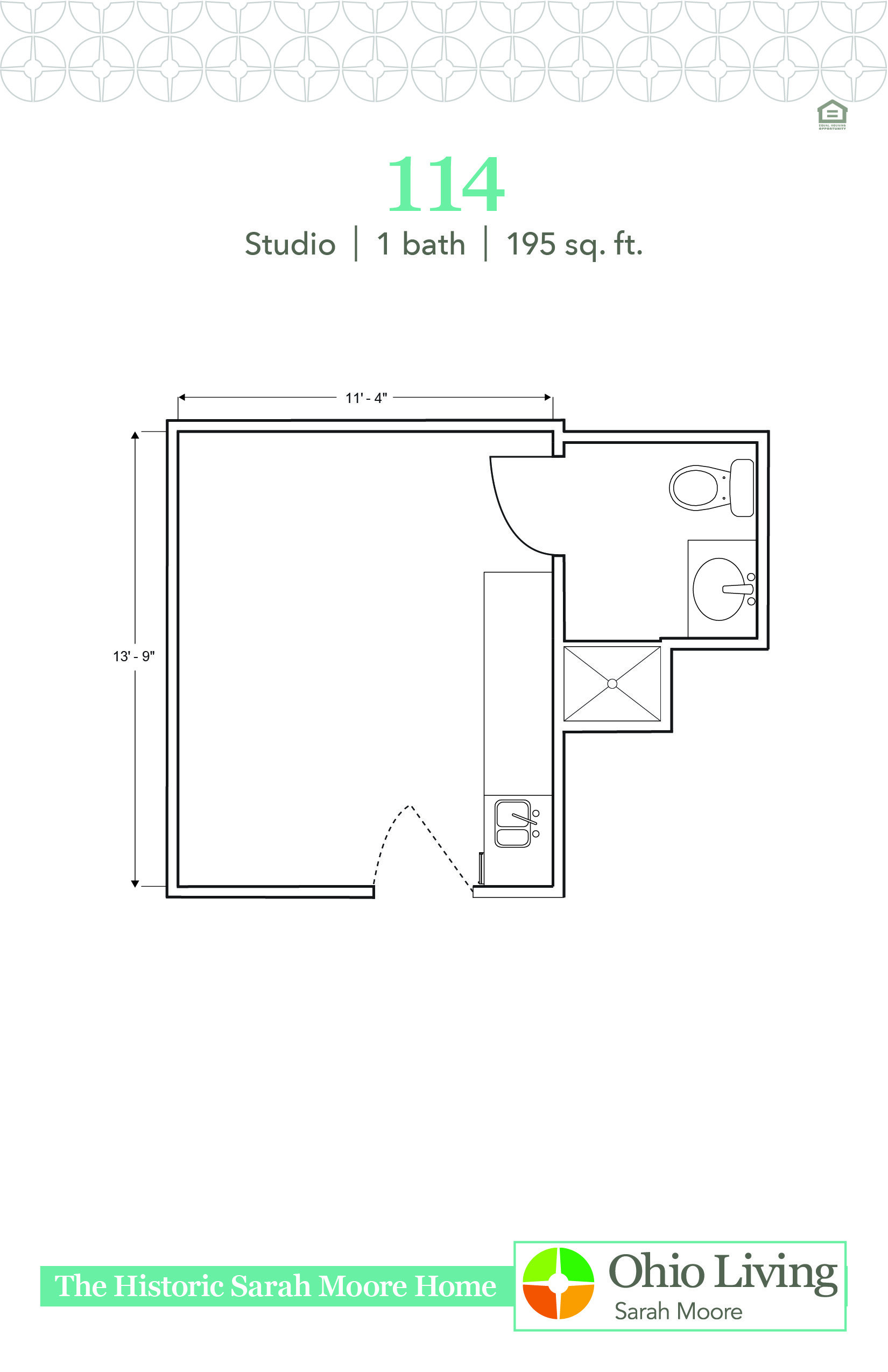 OLSM Historic Floor Plan 114