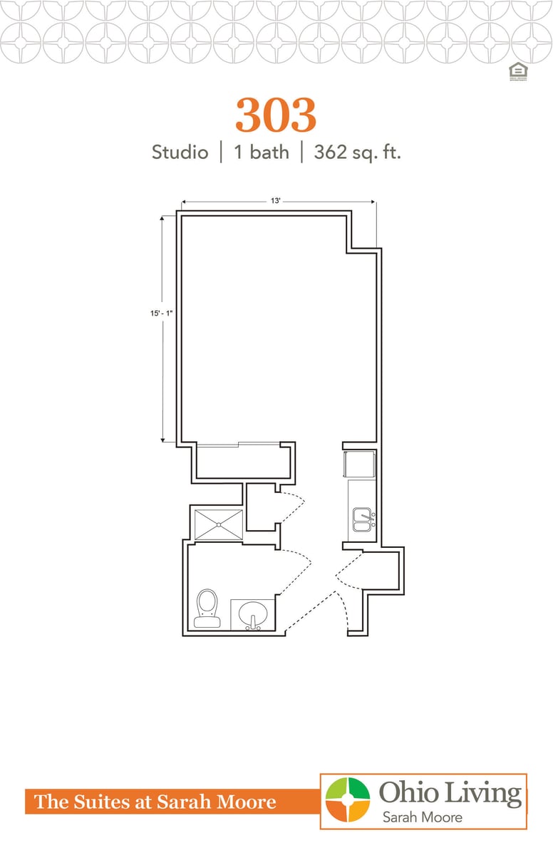 OLSM Suites Floor Plan 303