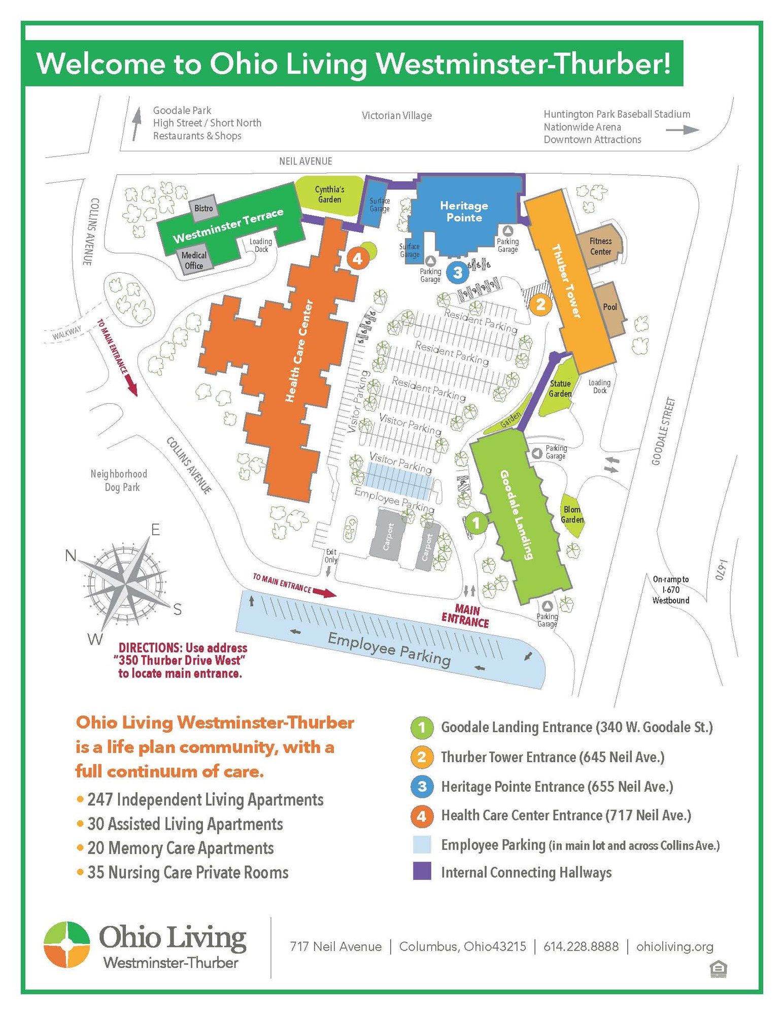 OLWT Campus Map 2024