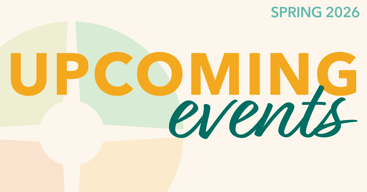 Community Enrichment Services Spring 2026 Event Graphic