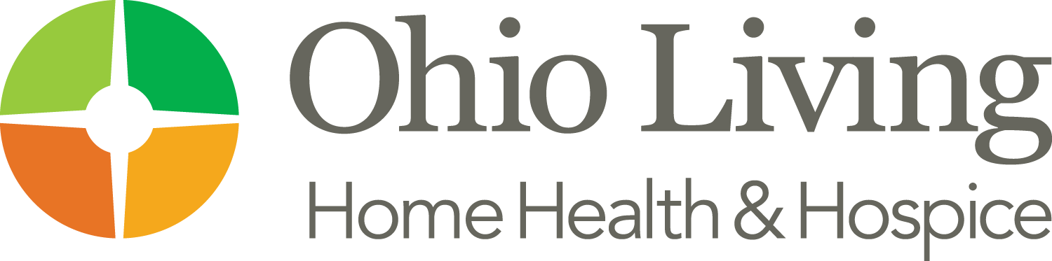 Ohio Living Home Health & Hospice logo: Circular emblem in green, yellow, and orange next to grey text “Ohio Living Home Health & Hospice”, representing quality home health and hospice care across Ohio. Ohio Living Home Health & Hospice logo: Circular emblem in green, yellow, and orange next to grey text “Ohio Living Home Health & Hospice”, representing quality home health and hospice care across Ohio.