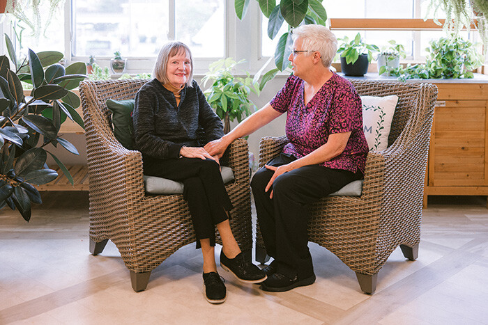 Resident engagement from caring staff