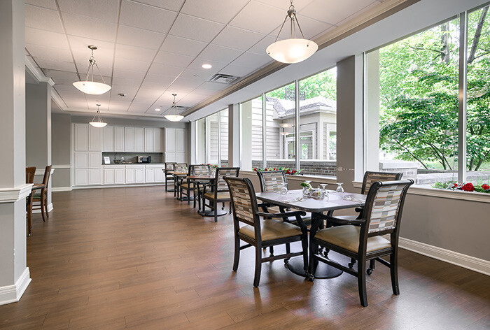 Assisted Living Dining Room