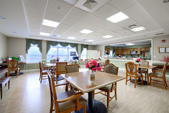 Memory Care Dining Room