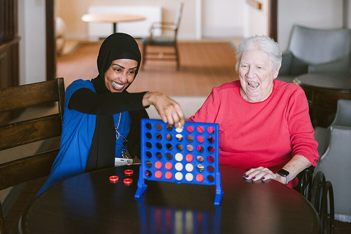 Daily Resident and Staff Engagement