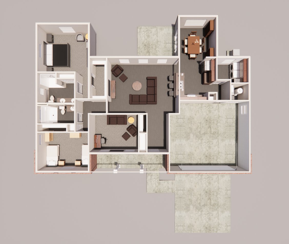 Opal 3D Floor Plan
